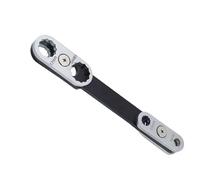 Non Skid Turn-Head Combination Wrench 8-Size Double-Ended Mild Steel for Professional/Home Dynamics Mild Steel Double Ended Wrench