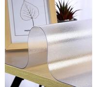 Non-Slip 1.5mm Thick Frosted Desk Mat - Waterproof Matte PVC Table Cover Heat Resistant & Wipeable 43.31x98.43in Ideal for Home & Office Desktop Protection