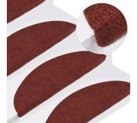 Non Slip 15Pcs Carpet Stair Treads Floor Mat Protection Cover Step Staircase Pad