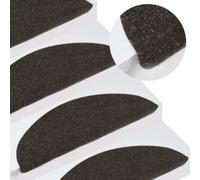 Non Slip 15Pcs Carpet Stair Treads Floor Mat Protection Cover Step Staircase Pad