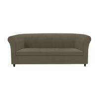 Non-Slip 3-Seat Sofa Cover with Armrests & Cushion Protector - Khaki Fur Stretch Slipcover for Ultimate Protection & Stylish Living Room Furniture