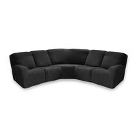 Non-Slip 5-Seater Recliner Sofa Covers | Easy-Clean Armchair & Settee Slipcovers | Ultimate Protection Couch Cushions | Durable & Stylish (#2 Single Seat)