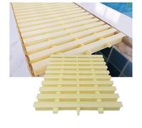 Non-Slip ABS Swimming Pool Drain Grate & Draina Mat - Overflow Protect for Gutters, Anti-Skid Design, tial Pool Safe Accessory