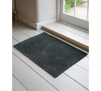 Serdim Rugs Non Slip Door Entrance Gel Back Mats Anthracite 50X80 Cm, Grey