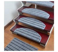 Non-Slip Adhesive Stair Treads - Set of 14 Anti-Slip Steps for Kids Seniors & Pets - Easy to Clean &(7.65"x24"+3)