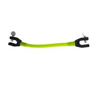 Non-slip Adjustable Latex Strap - Ski Point Coupling, 21x3.5x1cm Snowboard Tube Link, Lightweight Ski Accessories | Retractable Connector for Snowboard Skii Winter Balance Outdoor Safety Gear