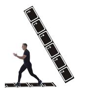 Non-Slip Agility Ladder - Portable Speed Training Equipment for Soccer & Basketball - Durable Sports Coordination Ladder for Outdoor Gym Lawn Patio Field Fitness & Speed Drills