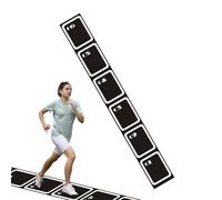 Non-Slip Agility Ladder, Soccer Speed Practice Equipment, Portable Football Training Ladder with Adjustable Rungs, Sports Fitness Gear, Adorable Ladders for Exercise, Conditioning Drills Use