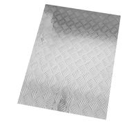 Non-Slip Aluminium Metal Sheet Aluminum Alloy Plate Square Embossed Panel 600×100Mm Suitable for Decoration, Construction,600×100×5mm(600x100x3mm)