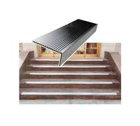Non-Slip Aluminum Stair Nosing Edge Trim for Step Safety and Protection, Durable L-Shaped Transition Strip for Secure Stair Edging
