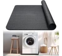Non-Slip Antivibration Mat Washing Machine on Both Sides, 60 x 60 cm, Non-Slip Rubber Mat, Silicone Fridge Mats, Lightweight, Waterproof Floor Mat, Fridge for Dryers and Indoor Use