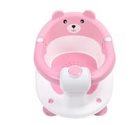 Non Slip Baby Tub, Infant Bathing Chair for Newborn, Baby Sit Up Bath with Ergonomic Design, Lightweight and Portable Shower Stool (Pinkish)