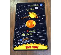Non Slip Backing Retro Kids Rug/Mat 50cm x 80cm