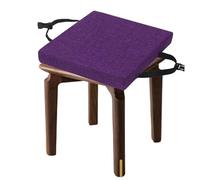 Non-Slip Bar Stool Cushion 10/11/12/13/14/16 Inch, Square/Rectangular Seat Pad with Washable Cover, Comfortable Foam for Kitchen, Dining, Home Use (N11, 1PC 35X35X8CM)
