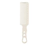 Non-Slip Barberology Comb, Super Thin ABS Cutting Comb, for Hair Styling Cutting Professional Use(white)