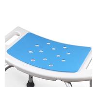 Non-slip Bath Chair Elderly Bath Tub Aid Seat Bathroom Bath Chair Shower Stool Seat Cushion Safe Bathroom Environment Product Only Blue Cushions 1pc W