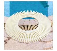 Non-Slip Bath Mat,Drain Grate ABS Plastic Swimming Pool Drainage Grate Bone Color 15-30x100cm Multiple Pcs Pack(18x 100cm,8pcs)