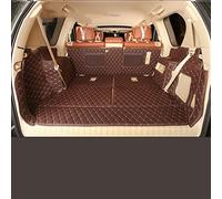 Non-slip Boot Cover Custom For Toyota For Land Cruiser For Prado 150 Car Trunk Mat 7 Seats 2017-2018 2019 2020 2021 Cargo Liner Tray Carpet(Brown full cover)