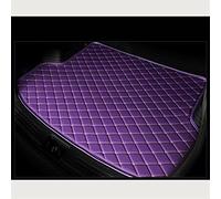 Non-slip Boot Cover Leather Car Trunk Mats Custom For Kia For Sorento For Telluride K5 K9 For Spectra/For Cerato For Stinger For Seltos For Optima 2row(Purple)