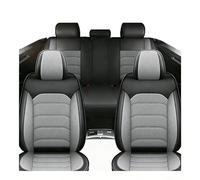 Non-Slip Breathable Car Seat Covers Full Set for L exus IS200t 5 Seats,Universal Fit for Sedan SUV Truck,Waterproof PU Leather Seat Protectors,Airbag Compatible Easy to Clean All Season Use,Grey