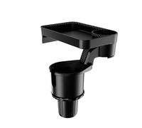 Non Slip Car Cup Holder 1pcs Car Cup Holder Expander With Tray 360° Rotation Stable Drink Universal Anti-Slip Base Swivel Organizer Drink Holder(L)