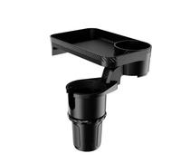 Non Slip Car Cup Holder 1pcs Car Cup Holder Expander With Tray 360° Rotation Stable Drink Universal Anti-Slip Base Swivel Organizer Drink Holder(S)