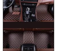 Non Slip Car Floor Mat Custom Car Floor Mats For VW For Passat B5 .5 B6 B7 B8 Foot Coche Accessories Car Mat Set(Coffee)