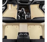Non Slip Car Floor Mat Custom Fashion Full Set Car Floor Mats For Skoda For Superb 3 2016 2017 2019 2020 2021 Auto Mats Carpet Rugs Interior Accessories Anti Slip Mat(Beige)