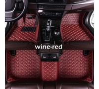 Non Slip Car Floor Mat For LEXUS For NX Series 200 300h 300 200t 2015 2016 2017 2018 2019 2020 2021 2022 Car Floor Mats Custom Auto Foot Pads Left Hand Drive Anti-Slip Backing(Wine)