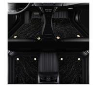 Non Slip Car Floor Mat Genuine Leather Fully Surrounded Foot Pads Car Floor Mats For Volvo For XC60 2018 2019 2020 2021 2022 2023 Auto Accessories Carpet Car Mats(Black)