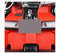 Non-Slip Car Mats Car Floor Mats For Hyundai For Elantra 2021 2022 Auto Foot Pads Pedals Parts Waterproof Protect Custom Covers Custom car Floor mats(LHD(3pcs) red)