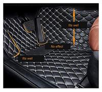 Non-Slip Car Mats Car Floor Mats For Toyota For Highlander For Hybrid Five Seats 2022 Custom Auto Foot Pads Automobile Carpet Cover Interior Accessories Custom car Floor mats(Red-Brown-Panel)