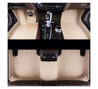 Non-Slip Car Mats Car Floor Mats For Toyota For Highlander For Hybrid Five Seats 2022 Custom Auto Foot Pads Automobile Carpet Cover Interior Accessories Custom car Floor mats(Beige)