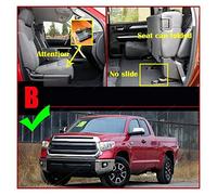 Non-Slip Car Mats Car Floor Mats For Toyota For Tundra Five Seats 2014 2015 Custom Auto Foot Pads Automobile Carpet Cover Custom car Floor mats(Black-Beige)