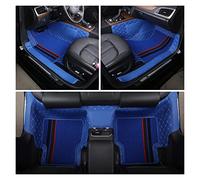 Non-Slip Car Mats Custom Fit Car Floor Mat ECO Material For 98% 5-seats Car For For A4 For A6 Right Left Hand Drive Custom car Floor mats(Blue 1)