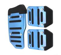 Non-Slip Car Pedals for Rainy Weather Safe Driving(Manual Blue)