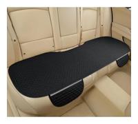Non-slip Car Seat Cover for Seat Leon 5F 2013-2019,Front/Rear seat Cushion/Backrest protector Pad,Flax/Breathable,A-Black-rear