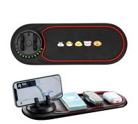 NON SLIP CAR SKIN PASSO - Mobile Dashboard Mat Door Anti -Skid, Automatic Cell Mount Organizer | Car Number Vesposta Tray, Silicone Phone Cradle A