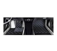 Non-Slip Carpet Mat Customized Car Floor Mat Floor Liners Mat Carpet For Mazda 5 2008 2009 2010 2011 2012 2013(A Black With White)