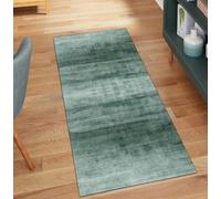Non Slip Carpet Runner for Kitchen Bedroom Abstract Dark Green 60x60CM Home Decor Non Slip Washable Runners for Corridor Hallway