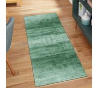 Non Slip Carpet Runner for Kitchen Bedroom Abstract Green 50x120CM Home Decor Non Slip Washable Runners for Corridor Hallway
