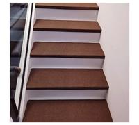 Non-Slip Carpet Stair Treads Self-Adhesive Indoor Polyester Stair Mats Quick-Fur 50x50CM 1.6x1.6ft Safe and Stair Runner Strips