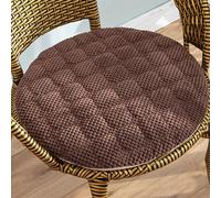 Non-Slip Chair Cushions - Comfortable, Soft Washable Seat Pads for Dining Room & Kitchen - WellFil Indoor Non-Slip Seat Cushions for Ultimate Comfort