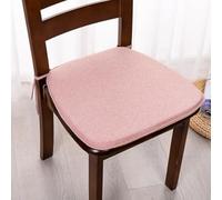 Non-slip Chair Cushions for Dining Chairs, Soft Washable Kitchen Chair Cushions With Ties, With Removable Covers,J,42x40x3cm/6pcs