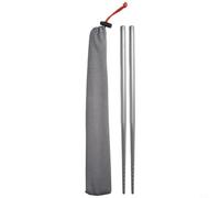 Non Slip Chopsticks with Storage Pouch for Home, Office, or Outdoor Use (Matt 230mm)