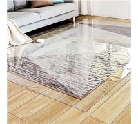 Non-Slip Clear Carpet Protector Mat for Wooden Floors - Scratch-Resistant Furniture Pads for Dining Tables & Chairs Available in 60x200cm 80cm 90cm 1m 2m 4m 5m Sizes