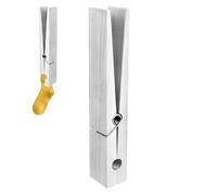 Non Slip Cloth Peg - Large Clothespin Towel Holder, Soft Grip Clothespin Holder | Giant Clothes Clips With Spring Wood Towel Racks, Extra strong Clothespin Cloth Clip Set for Laundering Clothes