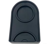 Non Slip Coffee Tamper Mat Compatible with Standard For Espresso Portafilters for Consistent Ground Compression and Workflow Efficiency (A)