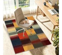 Non-Slip Computer Gaming Rolling Desk Chair Mat 180x200cm | Large Rolling Office Chair Mat for Carpeted Hardwood Floor Protector, Multi-Purpose Protection Carpet for Home Wooden Floors