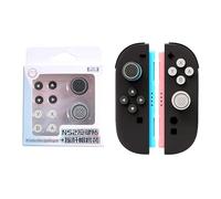 Non-slip controller pad abrasion resistant joystick cover provides grip and responsive button feedback on the NSW2 silicone joystick sleeve